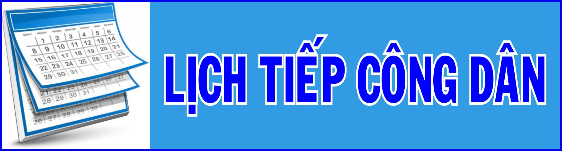Công bố thông tin về việc tiếp công dân của Sở Giao thông vận tải