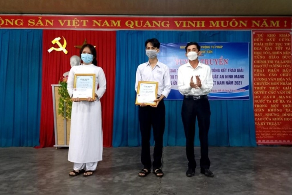 Huyện Quế Sơn tổ chức các hoạt động hưởng ứng Ngày pháp luật Việt Nam