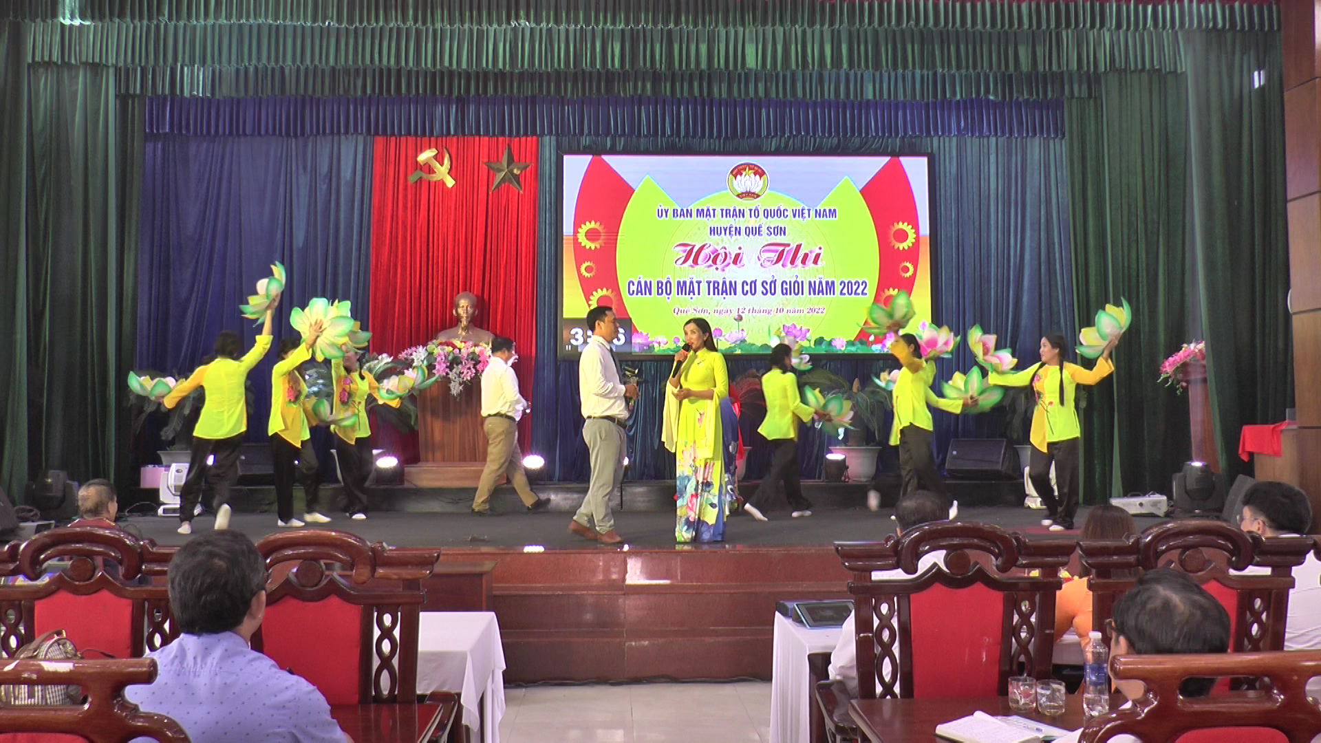 Hội thi Cán bộ Mặt trận cơ sở giỏi huyện Quế Sơn năm 2022