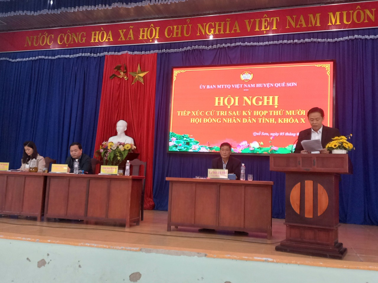 Đại biểu HĐND tỉnh Quảng Nam tiếp xúc cử tri Quế Sơn