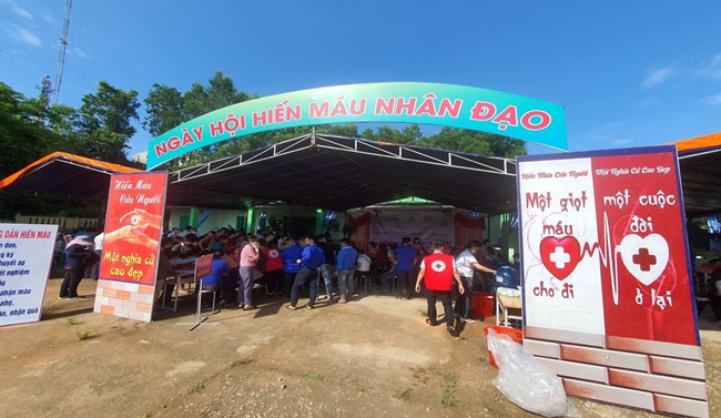 “Ngày hội hiến máu tình nguyện” huyện Hiệp Đức đợt 1 năm 2023