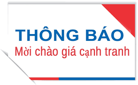 Thư mời báo giá cạnh tranh 02 máy chiếu