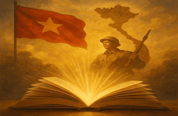 Khi trang sách mở ra, lòng yêu nước được khơi nguồn